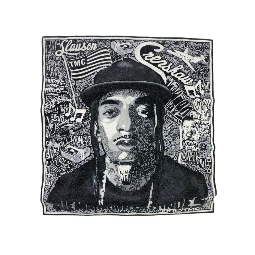 The Marathon Clothing - Nipsey Hussle T-Shirt Size Medium NWT In Bag TMC HipHop